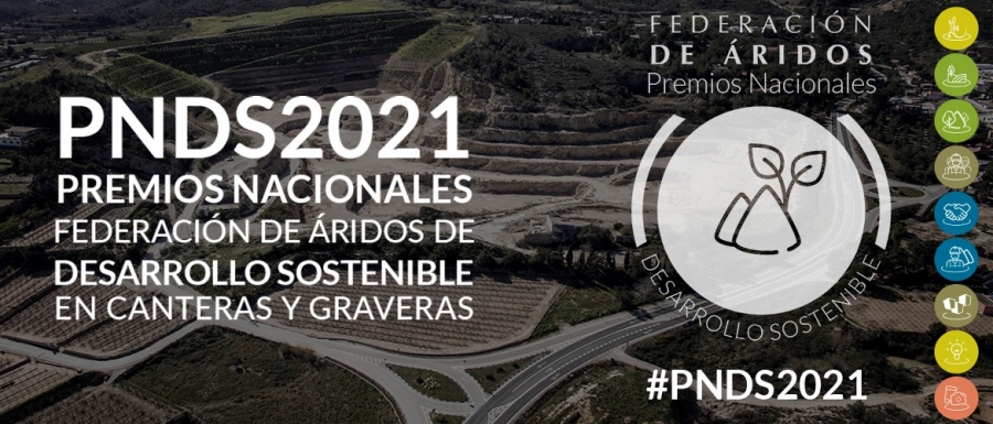 PNDS2021 Premios Nacionales Federación de Áridos Desarrollo Sostenible en Canteras Y Graveras